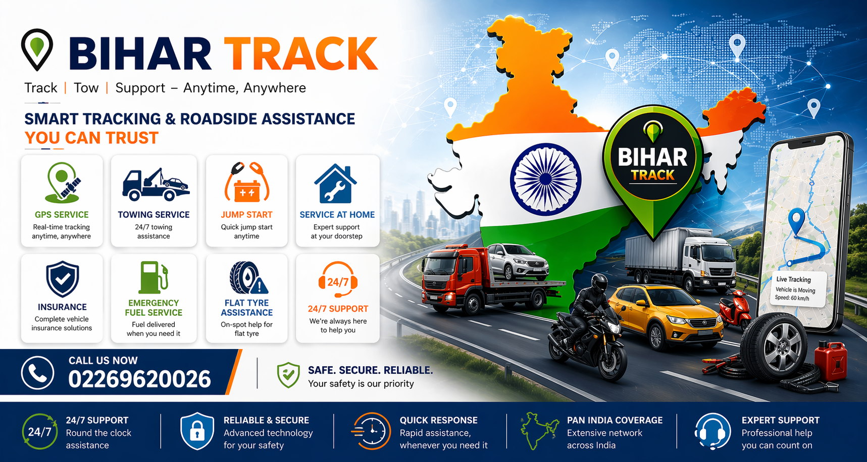 Bihar Track GPS Banner